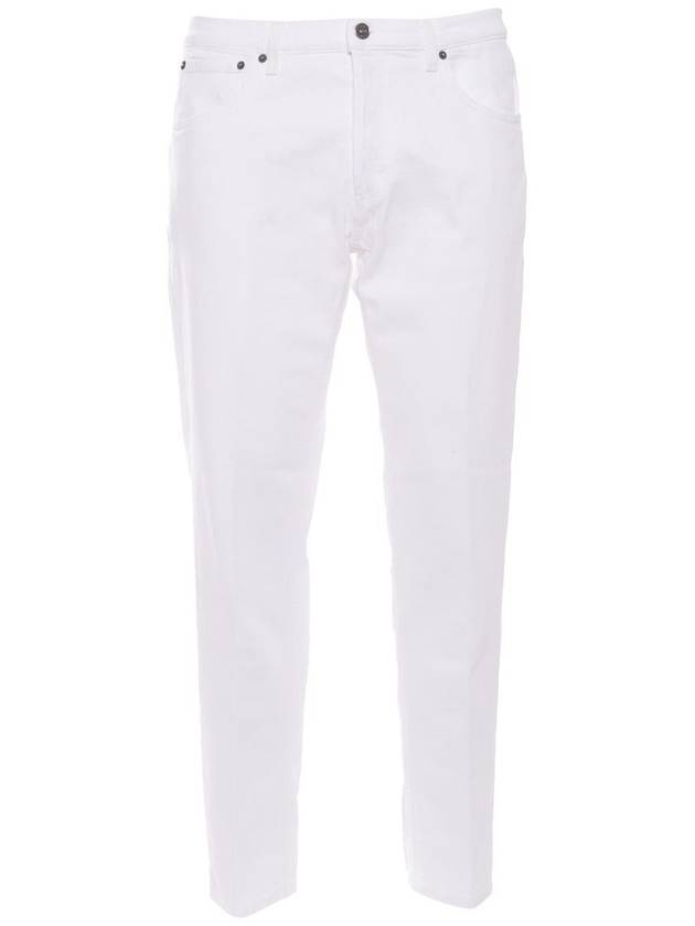 Denim Straight Pants UP434BS0033UDR4 000 White - DONDUP - BALAAN 2