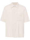 Box Seersucker Texture Shirt M2242BL - OUR LEGACY - BALAAN 1