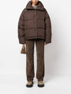 Puffer Short Padding Jacket Coffee Brown - ACNE STUDIOS - BALAAN 3