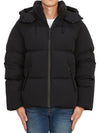 KENT STR2 BLACK Men s Hooded Padded Jacket Regular Fit - MACKAGE - BALAAN 5