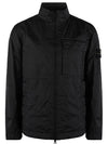 Men's Waffen Patch Membrana 3L TC Nylon Jacket Black - STONE ISLAND - BALAAN 2