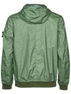 Wappen Patch Nylon Hooded  Jacket Green - STONE ISLAND - BALAAN 3