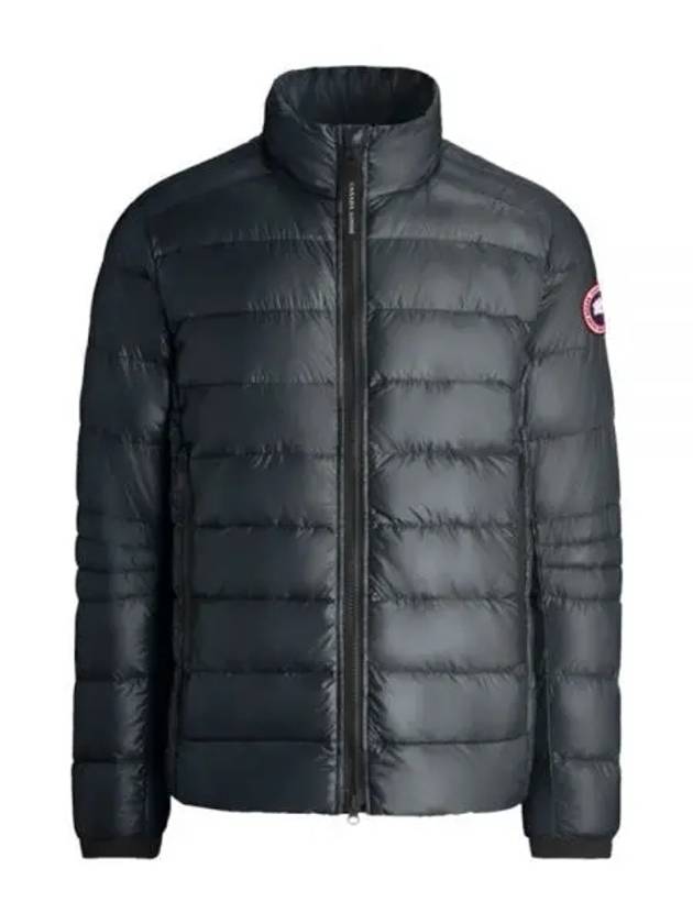 Crofton Quilting Down Padding Jacket Carbon - CANADA GOOSE - BALAAN 2