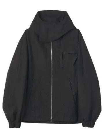 Jacquemus Le Blouson Shinta Jacket Black Flight Jumper - JACQUEMUS - BALAAN 1