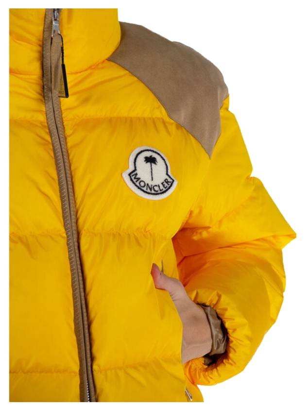 Palm Angels Kelsey Down Padding Yellow G2 09L 1A00015 M1352 105 - MONCLER - BALAAN 4