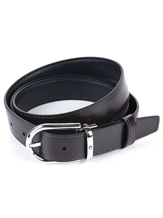 Pin Buckle Reversible Belt Black - MONTBLANC - BALAAN 2