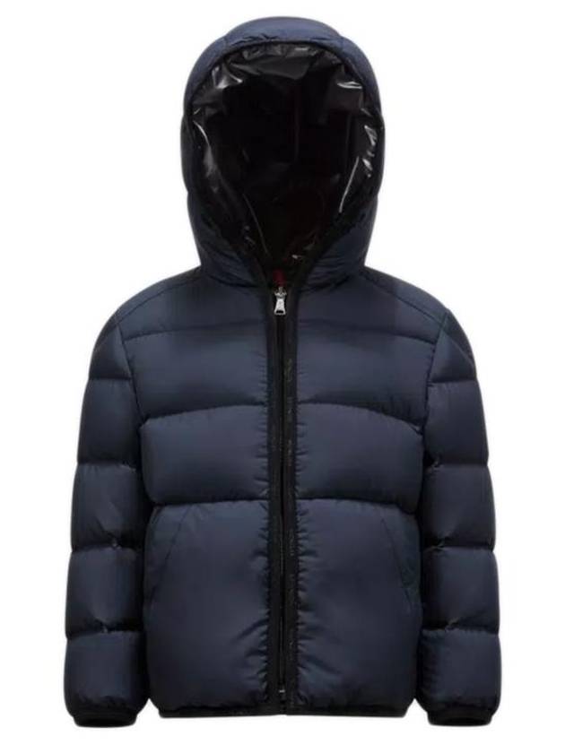 Kids Mattan Down Padding Navy Blue - MONCLER - BALAAN 1