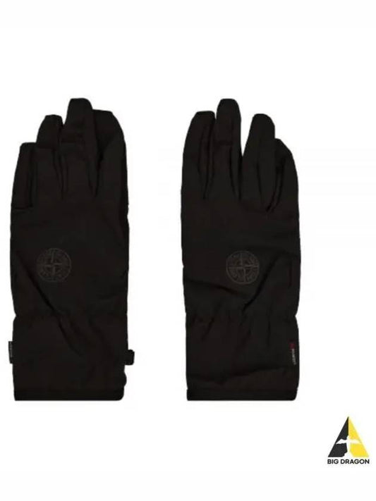 Soft Shell Redye Technology Gloves Black - STONE ISLAND - BALAAN 2