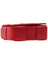 Intrecciato Cassette Small Cross Bag Red - BOTTEGA VENETA - BALAAN 6