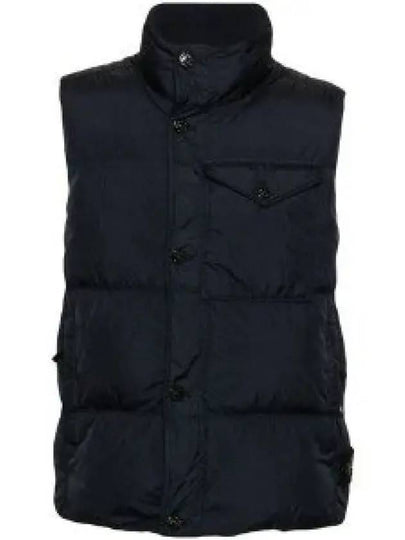 Crinkle Reps R-NY Down Vest Navy - STONE ISLAND - BALAAN 2