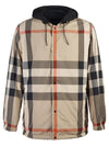 Reversible Check Hooded Jacket Archive Beige - BURBERRY - BALAAN 6