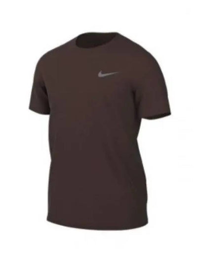 Men's Team Legend Short Sleeve T-Shirt Brown - NIKE - BALAAN 2