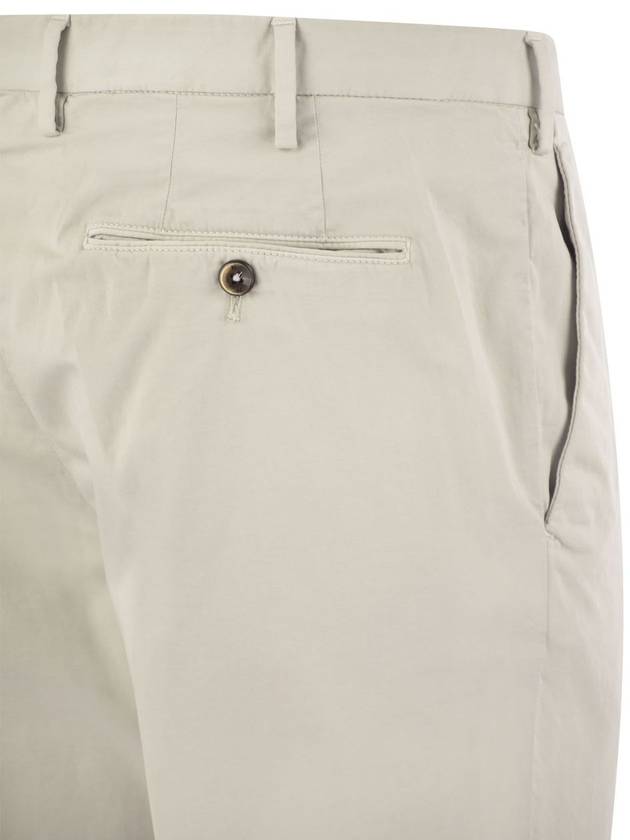 Skinny trousers in cotton and silk - PT TORINO - BALAAN 4