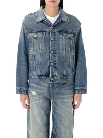 Mm6 Maison Margiela Denim Jacket - MAISON MARGIELA - BALAAN 1