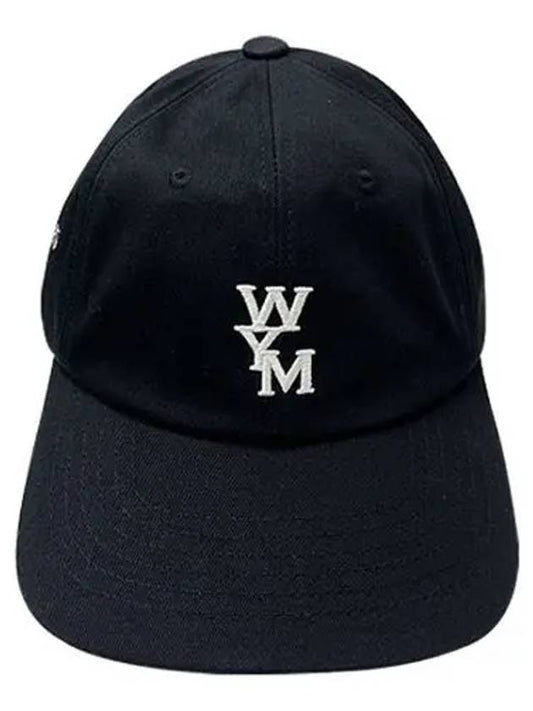 Embroidery Logo Ball Cap Black - WOOYOUNGMI - BALAAN 2