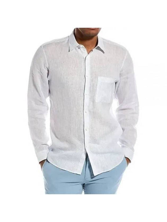 Olympic Multi-Summer Linen Shirt - THEORY - BALAAN 1