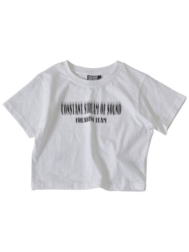 STIPPLE SHORT SLEEVE CROP TEE - FREAKISH BUILDING - BALAAN 2