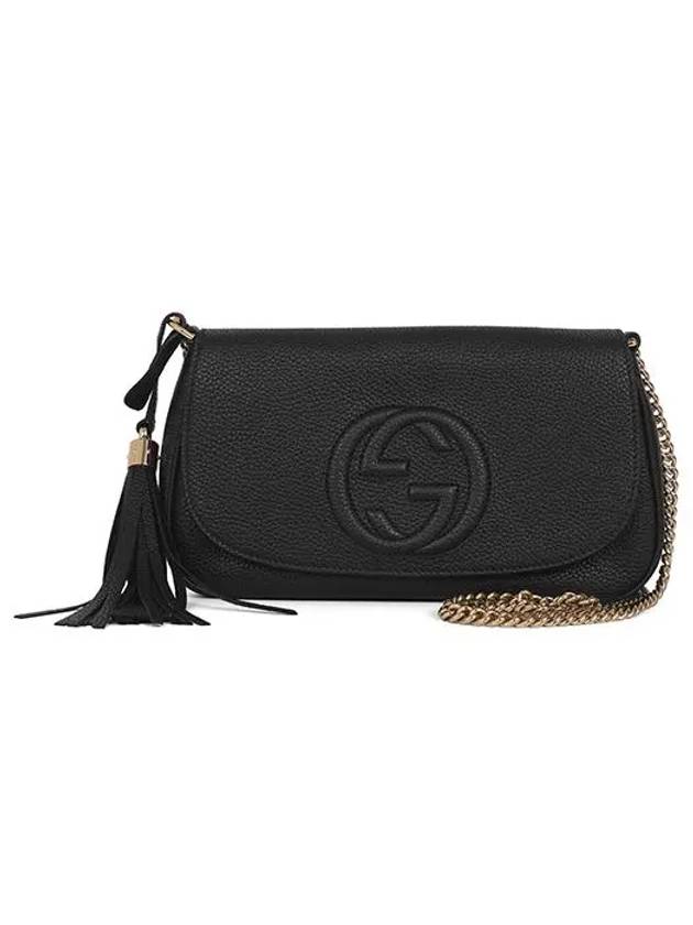 Soho Tassle Crossbody Bag Black - GUCCI - BALAAN 2