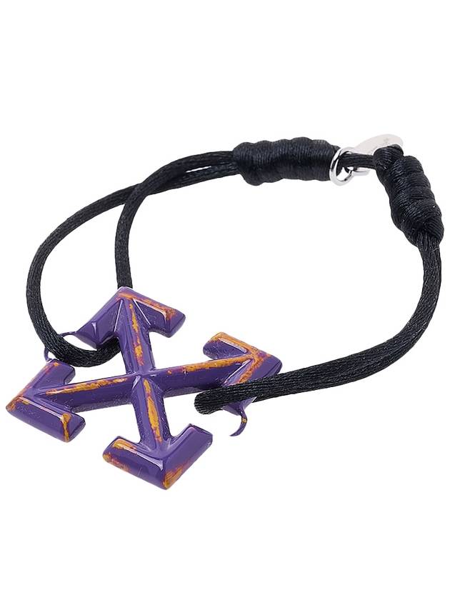 Arrow Logo Bracelet Purple - OFF WHITE - BALAAN 8