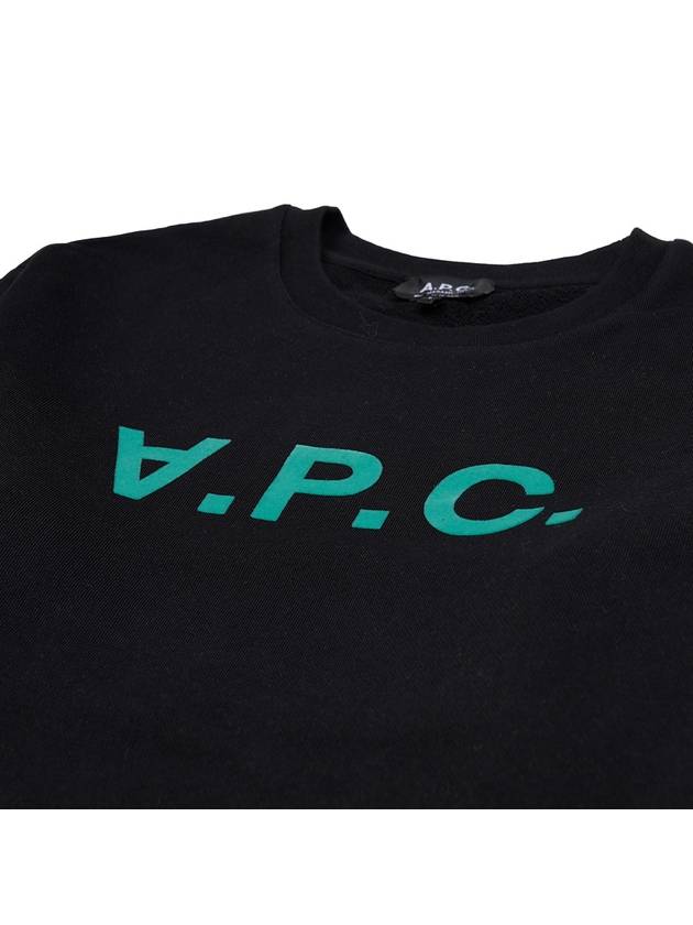 VPC Logo Crew Neck Sweatshirt Black - A.P.C. - BALAAN 5