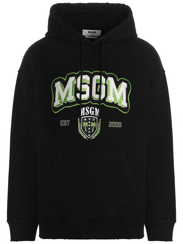 SS Sweatshirt con cappuccio College 3440MM19423709999 - MSGM - BALAAN 2