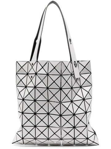 Prism Matte Geometric Panel Tote Bag Silver - ISSEY MIYAKE - BALAAN 1