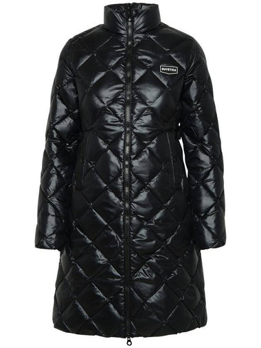 Women's Nosadella Quilted Long Padding Black - DUVETICA - BALAAN 1