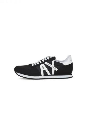 Men s Side AX Patch Sneakers Black 270642 - ARMANI EXCHANGE - BALAAN 1