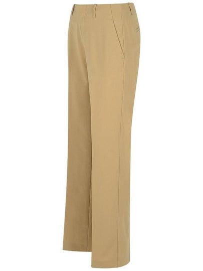 Closed 'Sasia' Beige Polyester Blend Pants - CLOSED - BALAAN 2