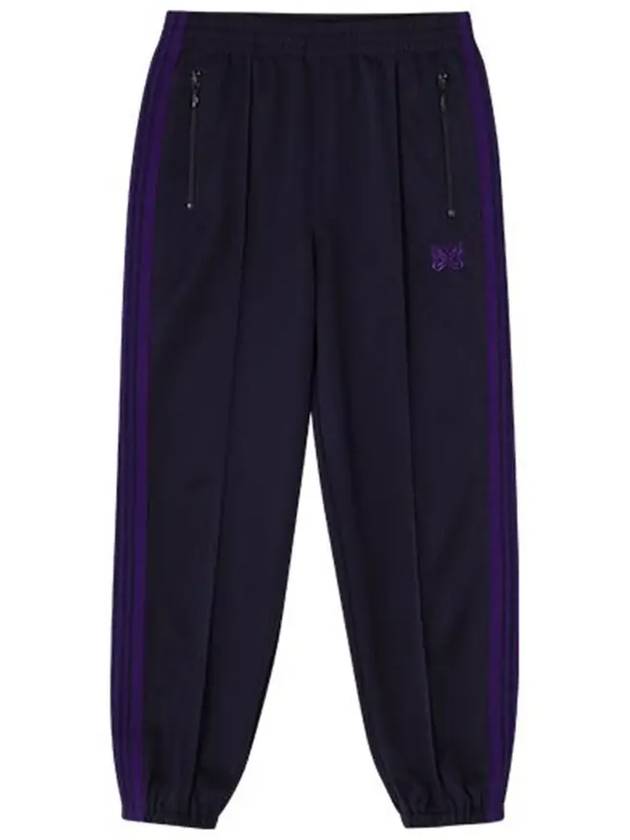 Poly Smooth Zipper Track Pants Navy - NEEDLES - BALAAN 5