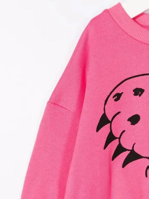 Kids Graphic Print Sweatshirt Pink 22220142 28 - MINI RODINI - BALAAN 4