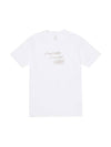 Stamp Logo Short Sleeve T-Shirt White - VANS - BALAAN 1