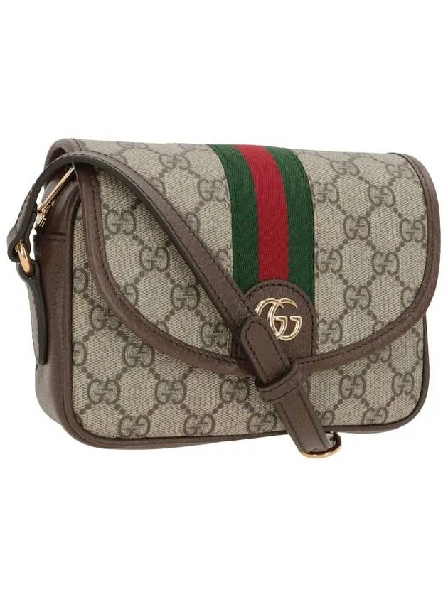 Ophidia GG Mini Shoulder Bag Beige Ebony - GUCCI - BALAAN 4