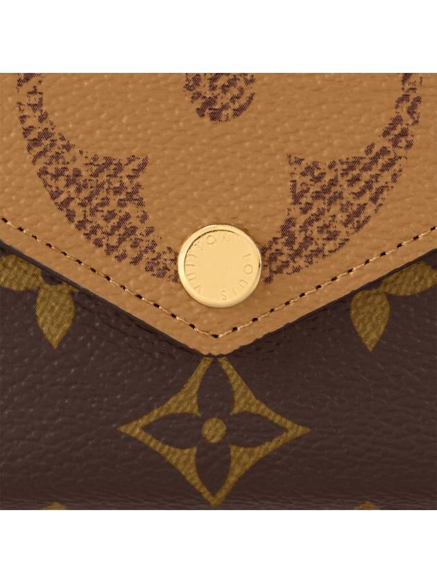 Monogram Zoe Half Wallet Brown - LOUIS VUITTON - BALAAN 6