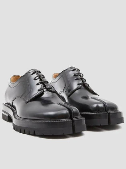 Tabi Lace Up Derby Black - MAISON MARGIELA - BALAAN 2