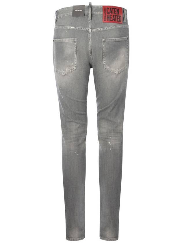 24FW Denim Straight Pants S74LB1544 S30260 852 GRAY - DSQUARED2 - BALAAN 4