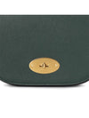 Small Darley Satchel Silky Calf Shoulder Bag Green - MULBERRY - BALAAN 9