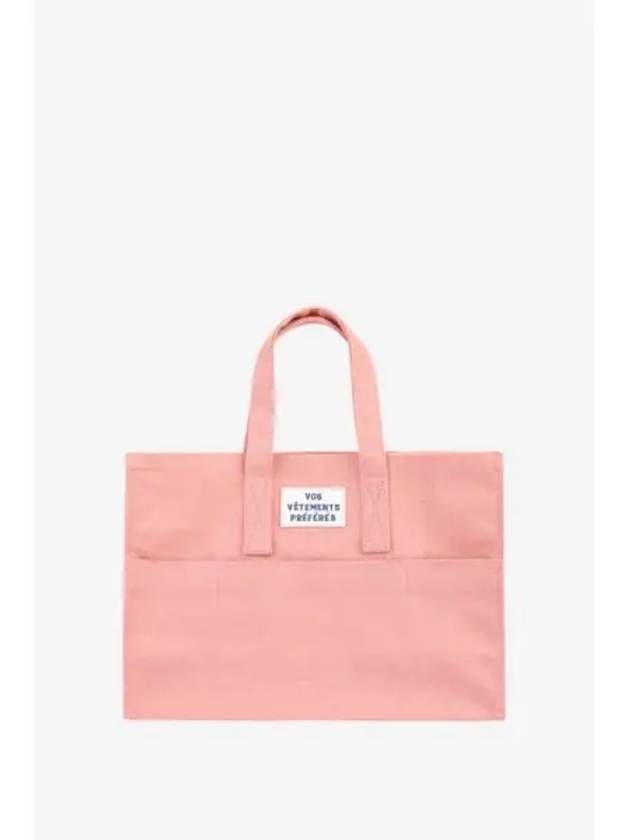 LE MONT ST MICHEL ARMANCE TOTE BAG Small PINK - LE MONDE BERYL - BALAAN 1