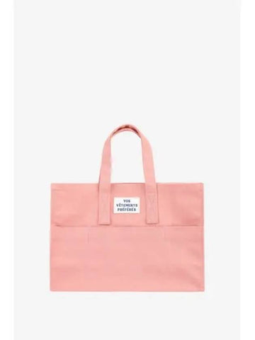 LE MONT ST MICHEL ARMANCE TOTE BAG Small PINK - LE MONDE BERYL - BALAAN 1