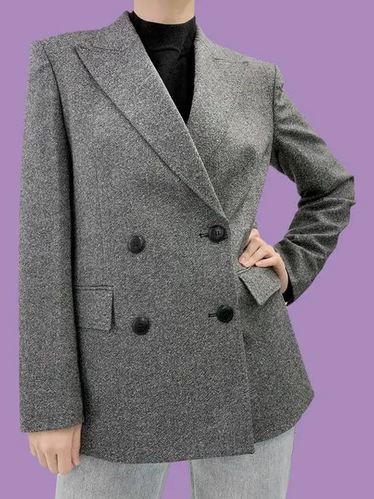 Lavagna Blazer Jacket Grey - MAX MARA - BALAAN 2