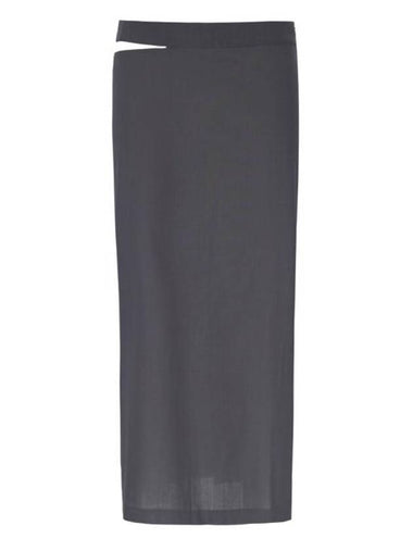 Midi Skirt TV4101203 Gray - PALOMA WOOL - BALAAN 1