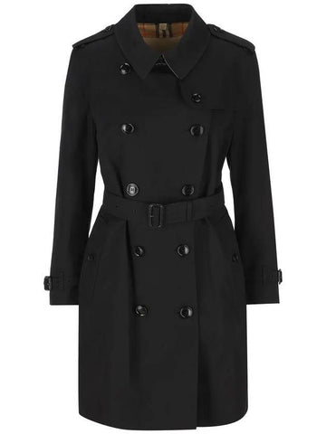 Kensington Trench Coat Black - BURBERRY - BALAAN 1