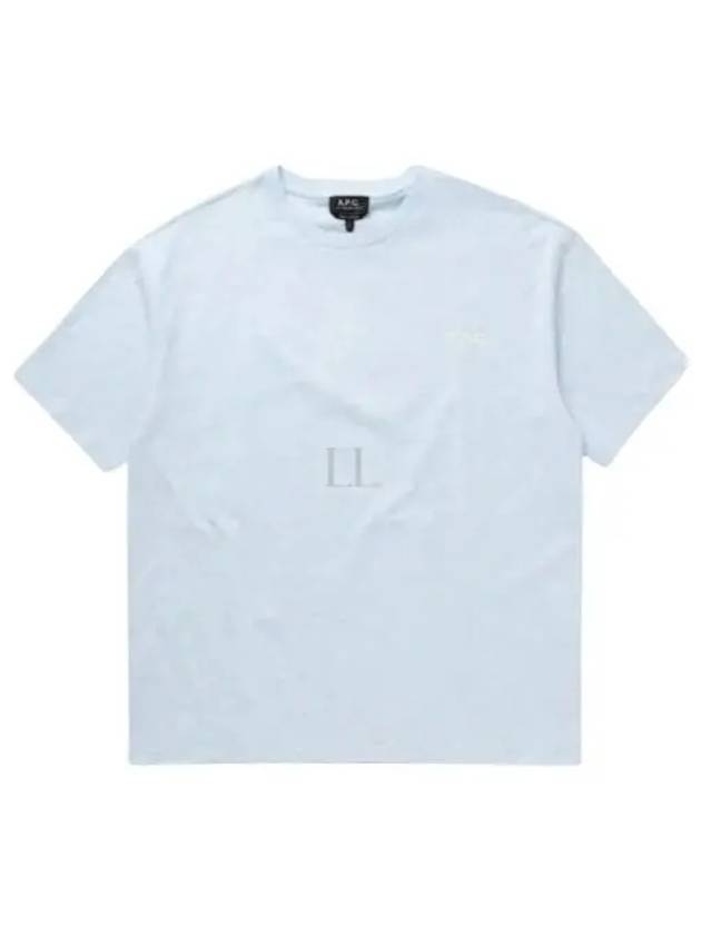 Joachim Short Sleeve T-shirt Blue - A.P.C. - BALAAN 2