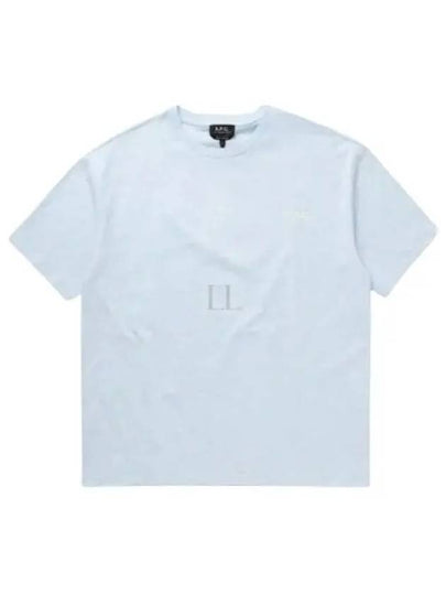 Joachim Short Sleeve T-shirt Blue - A.P.C. - BALAAN 2