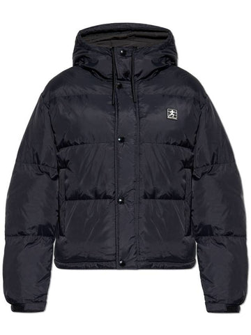 Sporty & Rich Padded Jacket, Unisex, Black - SPORTY & RICH - BALAAN 1