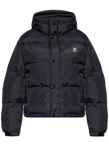 Sporty & Rich Padded Jacket, Unisex, Black - SPORTY & RICH - BALAAN 1