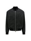 Logo Embroided Bomber Jacket Black - DIOR - BALAAN 1