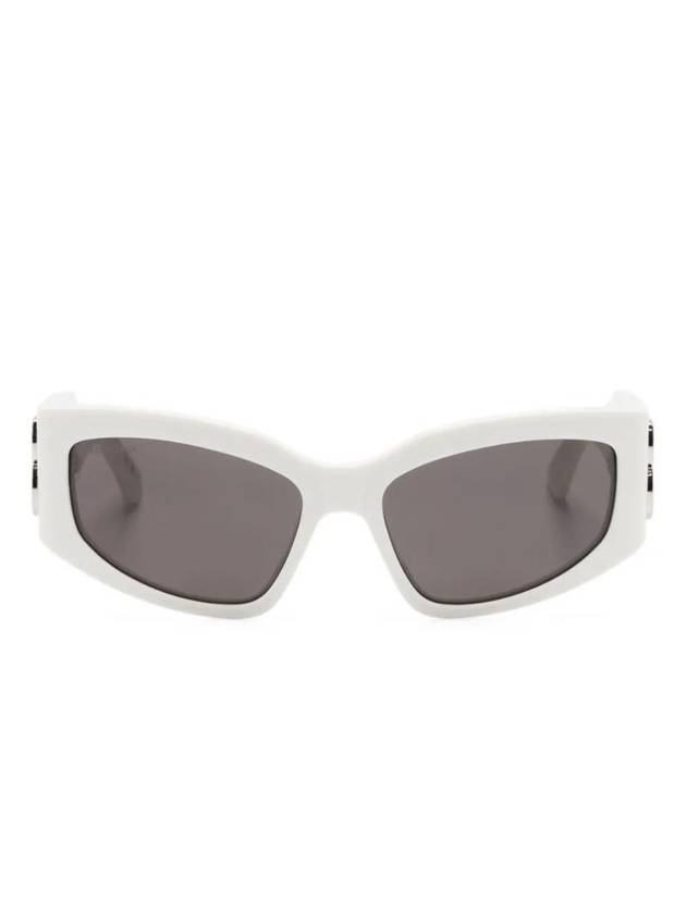 Eyewear Cat Eye Frame Sunglasses White - BALENCIAGA - BALAAN 1