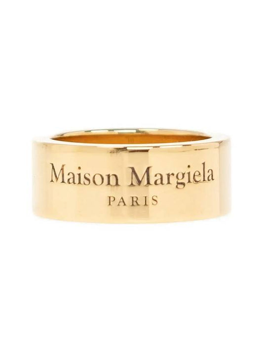 Engraving Logo Ring Gold - MAISON MARGIELA - BALAAN.