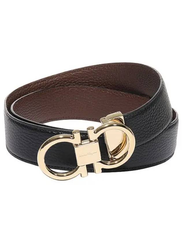 Ferragamo Gancini Reversible Belt Men s Waistband - SALVATORE FERRAGAMO - BALAAN 1